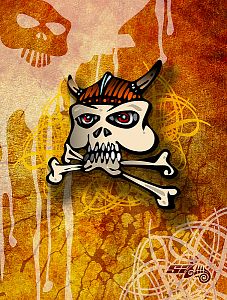 Set dětského funkčního prádla VIKING černá