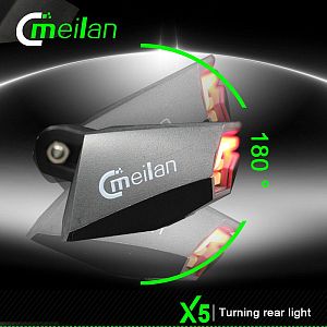 Zadní brzdové světlo Meilan X5 s blinkry
