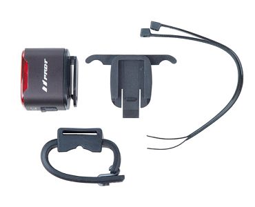 Zadní světlo PRO-T Plus 70 Lumen 20 COB chips LED diod + 1 XP LED nabíjecí přes USB Type C