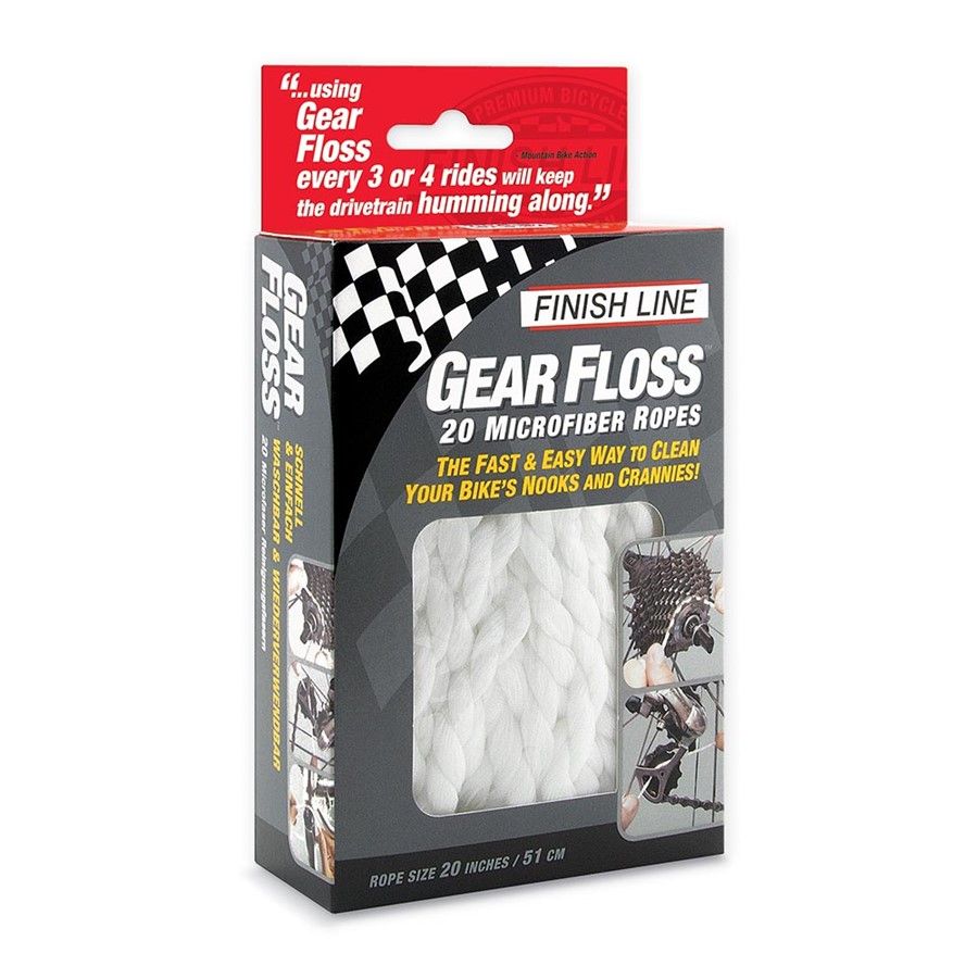Dentální nit pro pastorky Finish Line Gear Floss
