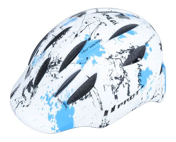 Dětská cyklistická helma PRO-T Plus Avila In mold bílá matná