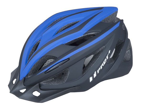 Cyklistická helma PRO-T Plus Sintra In mold černo-modrá matná