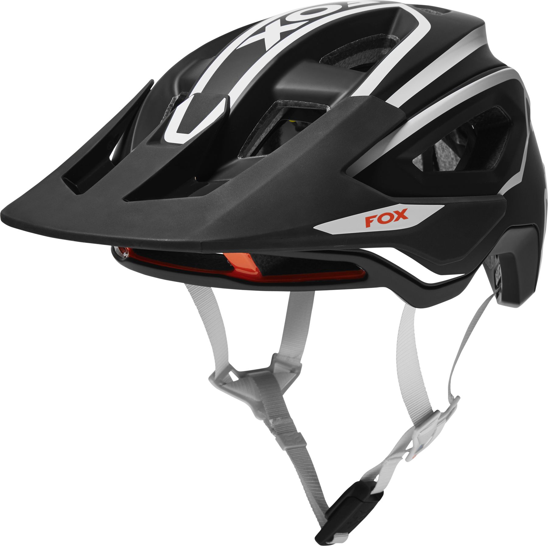 Cyklistická helma Fox Speedframe Pro Dvide Black