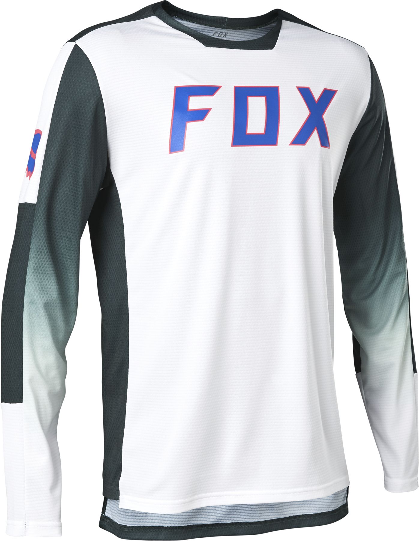 Cyklistický dres Fox Defend RS LS Jersey White