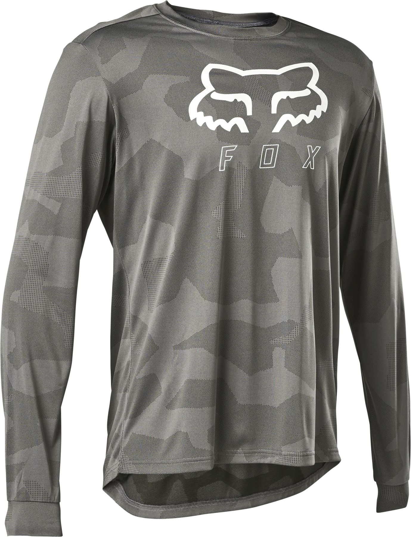 Cyklistický dres Fox Ranger Tru Dri LS Jersey Grey
