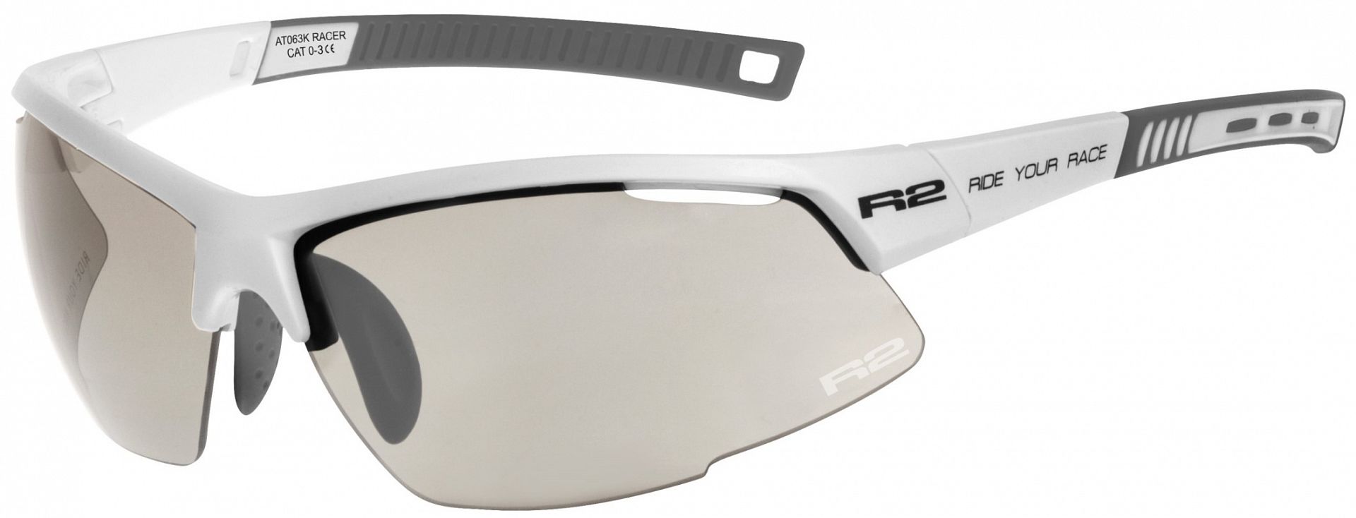 Fotochromatické brýle R2 RACER bílá