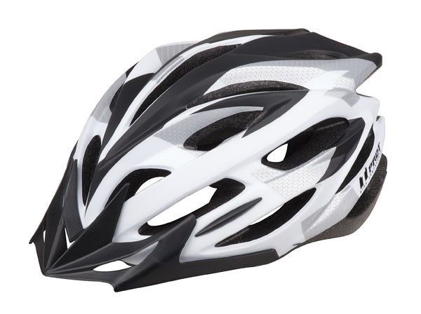 Cyklistická helma PRO-T Zamora černo-bílá matná