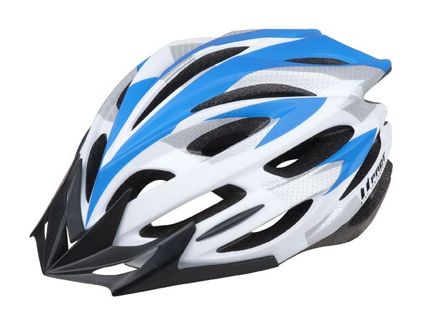Cyklistická helma PRO-T Zamora modro-bílá matná