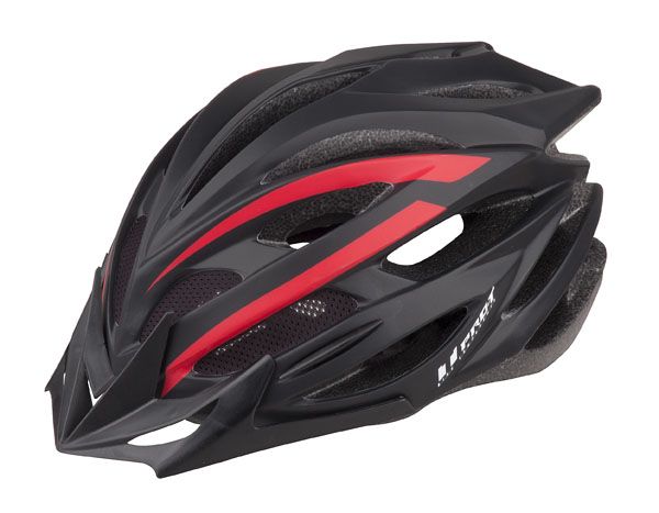 Cyklistická helma PRO-T Zamora černo-červená matná