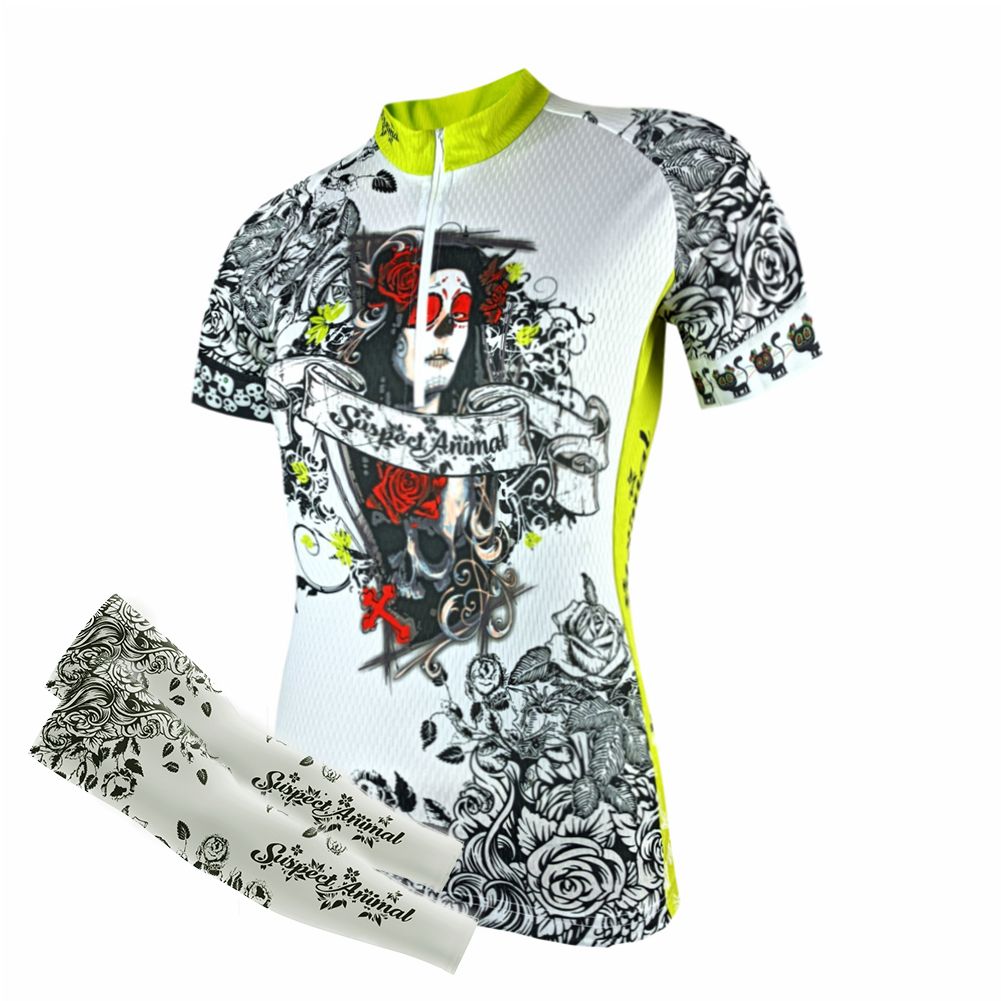 Dámský cyklistický dres Cykloanimal Lady + návleky na ruce