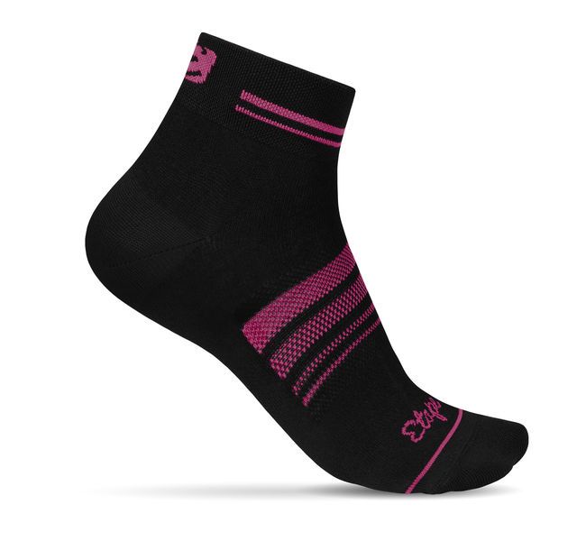 Dámské cyklistické ponožky Etape Kiss černá/růžová