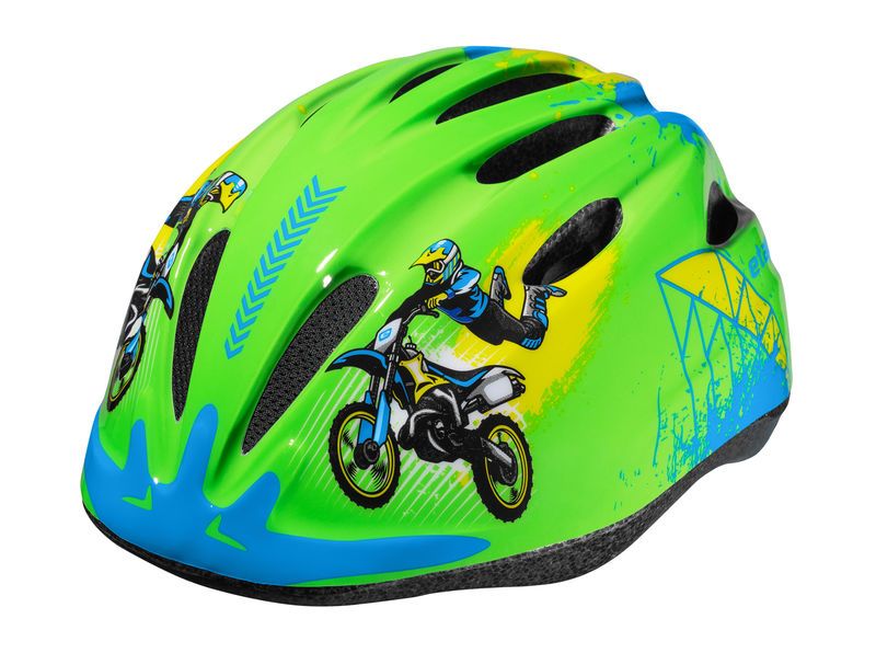 Dětská cyklistická helma Etape Rebel zelená