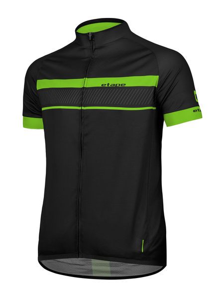 Pánský cyklistický dres Etape Dream 2.0 černá/zelená