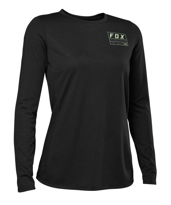 Dámský cyklistický dres Fox Womens Ranger Drirelease LS Jersey Black