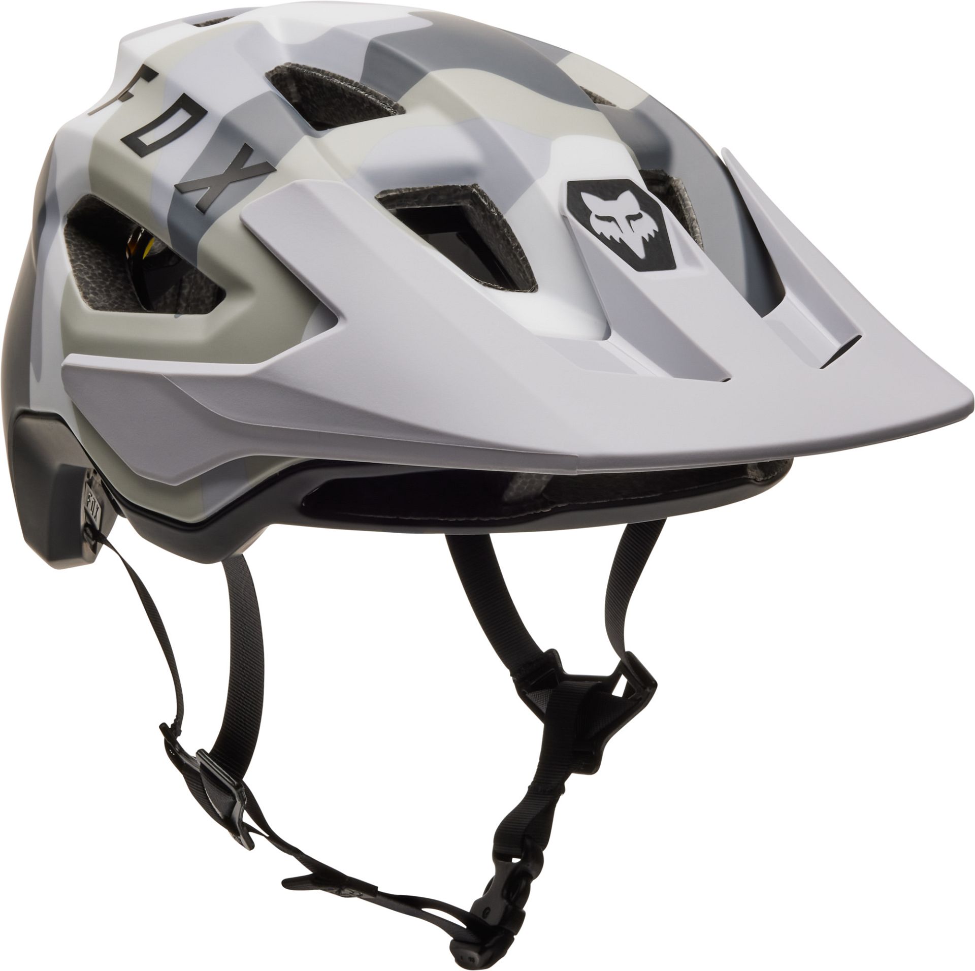 Cyklistická helma Fox Speedframe MIPS Camo Grey Camo New
