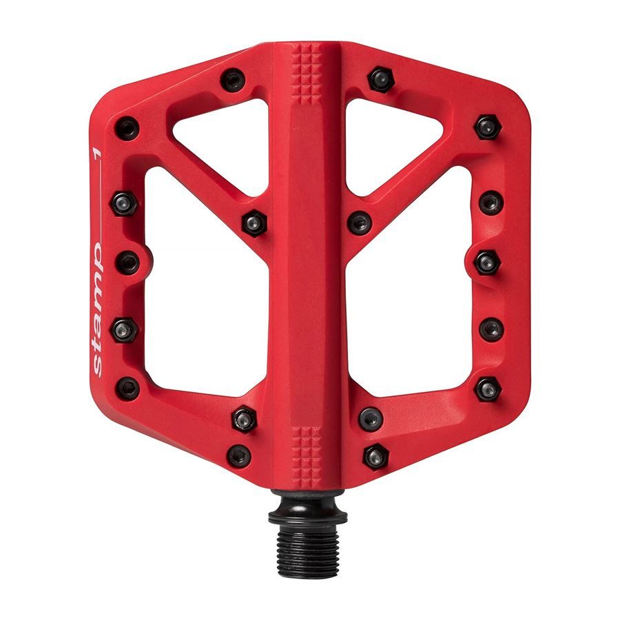 Platformové pedály Crankbrothers Stamp 1 Small Red