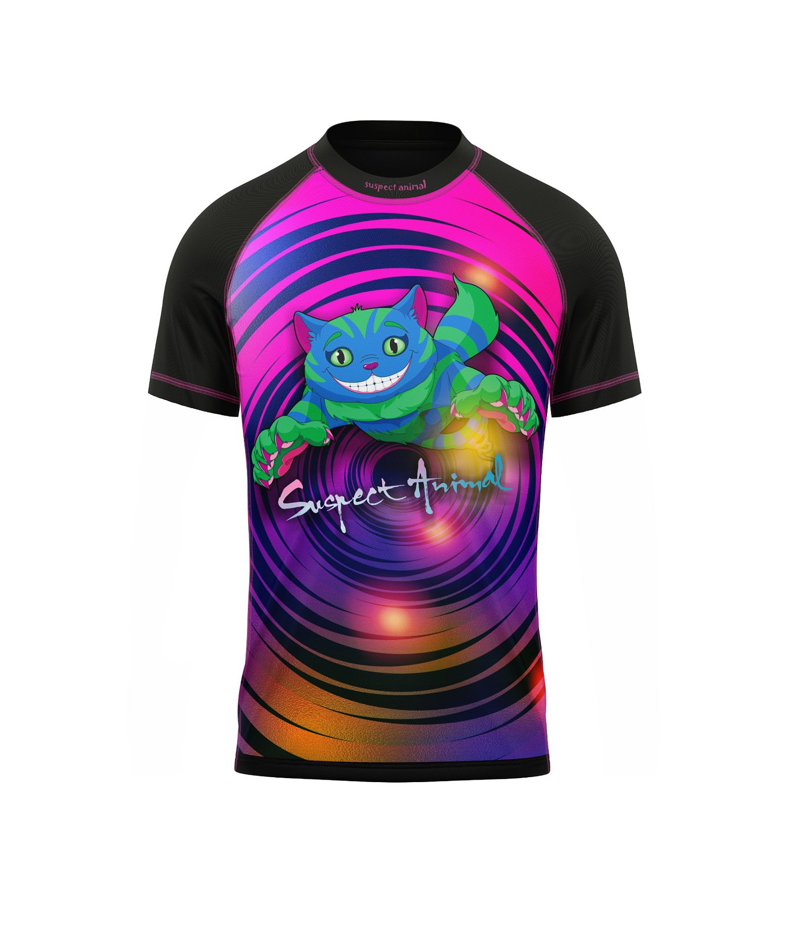 Dětské funkční triko s krátkým rukávem ŠKLÍBA černá Bamboo Ultra