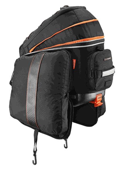 Brašna na nosič IBERA PakRak Expandable Commuter Bag IB-BA14