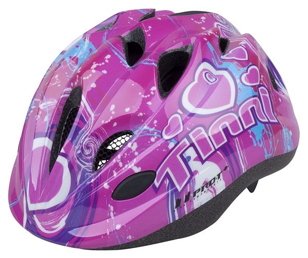 Dětská cyklistická helma PRO-T Plus Toledo In mold růžová Tinni