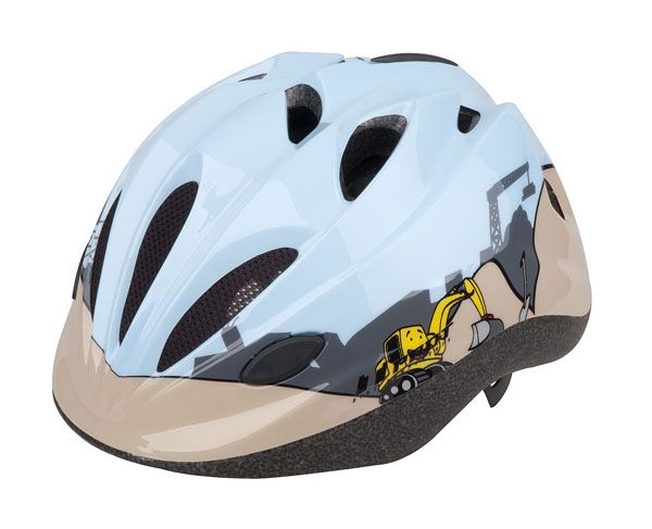Dětská cyklistická helma PRO-T Vigo modro-béžová bagr