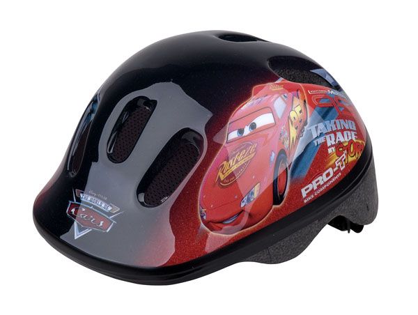 Dětská cyklistická helma PRO-T Fafe červená Cars