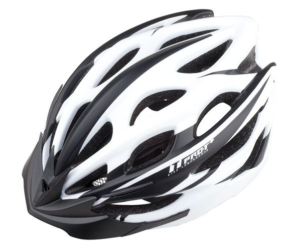 Cyklistická helma PRO-T Plus Alcazar In mold bílo-černá