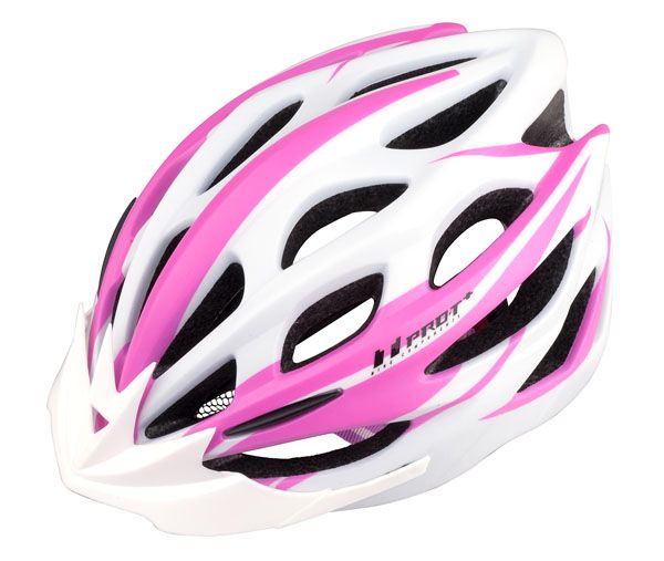 Cyklistická helma PRO-T Plus Alcazar In mold bílo-růžová