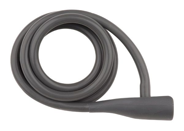 Zámek spirála PRO-T Plus M10 x 135cm Silicone šedá