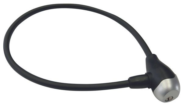 Zámek lankový ONE LOOP 7.0 650x10 mm černá mat