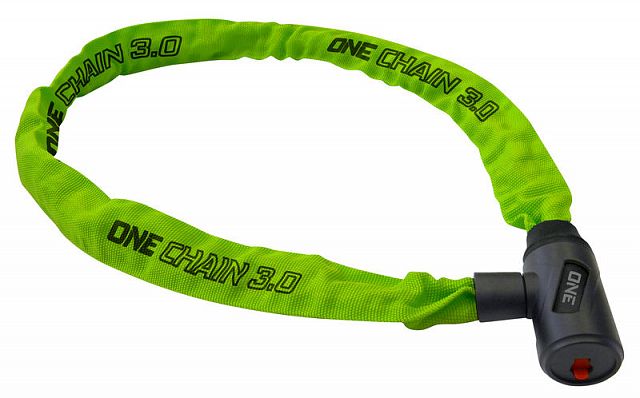 Řetězový zámek ONE CHAIN 3.0 1000 mm zelená
