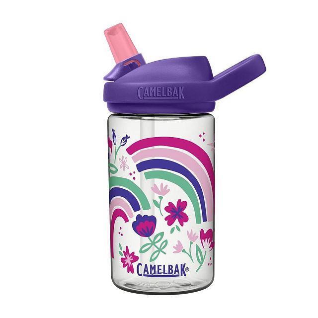 Dětská láhev CamelBak Eddy+ Kids 0,4l Rainbow Floral