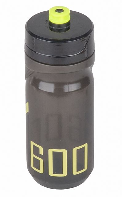 Láhev POLISPORT S600 0,6l kouřová-černá-zelená fluor