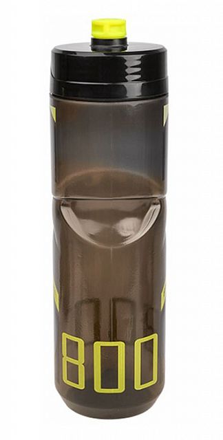 Láhev POLISPORT S800 0,8l kouřová-černá-zelená fluor