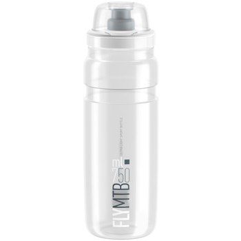 Láhev ELITE Fly MTB 0,75l čirá, šedé logo