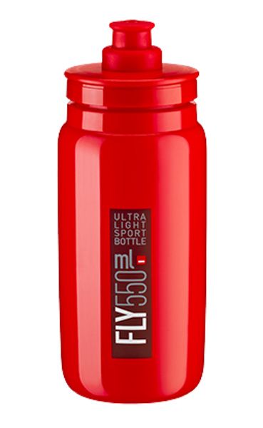 Láhev ELITE Fly 0,55l červená, bordeaux logo