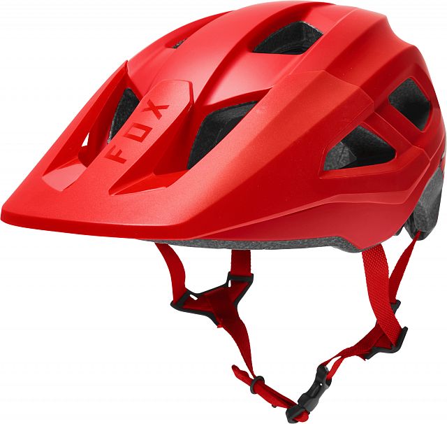 Cyklistická helma Fox Mainframe Trvrs MIPS Fluorescent Red