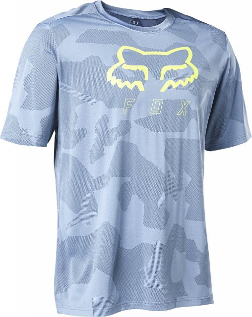 Cyklistický dres Fox Ranger Tru Dri SS Jersey Dusty Blue