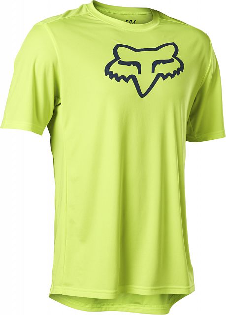 Cyklistický dres Fox Ranger SS Jersey Fluorescent Yellow