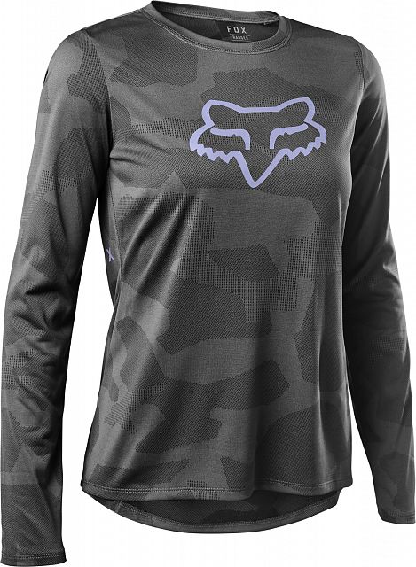 Dámský cyklistický dres Fox Ranger Womens Tru Dri LS Jersey Grey