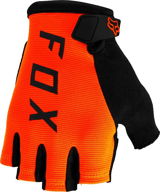 Pánské cyklistické rukavice Fox Ranger Glove Gel Short Fluorescent Orange