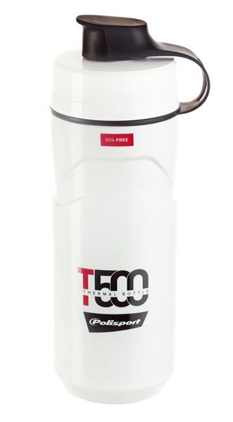 Termoláhev POLISPORT T500 0,5l/0,65l bílo-červená