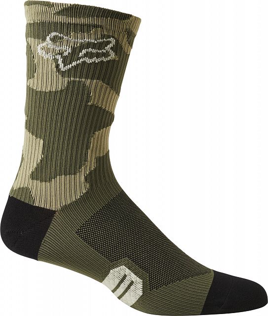 Pánské cyklistické ponožky Fox 6" Ranger Sock Green Camo