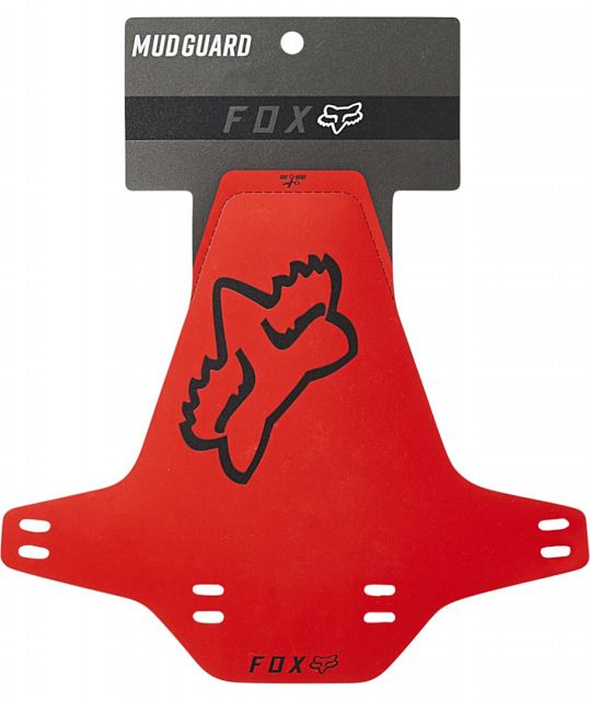 Přední blatník na kolo Fox Mud Guard Red
