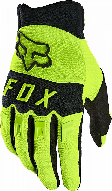 Pánské cyklistické rukavice Fox Dirtpaw Glove Fluorescent Yellow