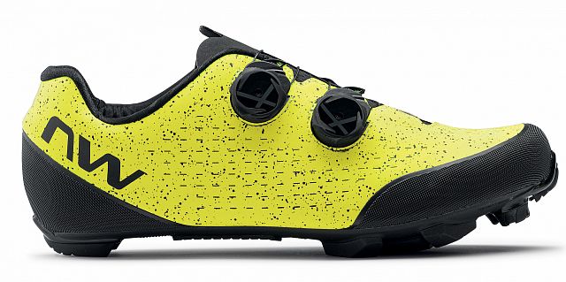 Pánské cyklistické tretry Northwave Rebel 3 Yellow Fluo/Black