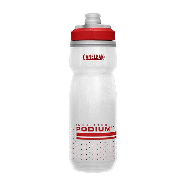 Láhev CamelBak Podium Chill 0,62l Fiery Red/White