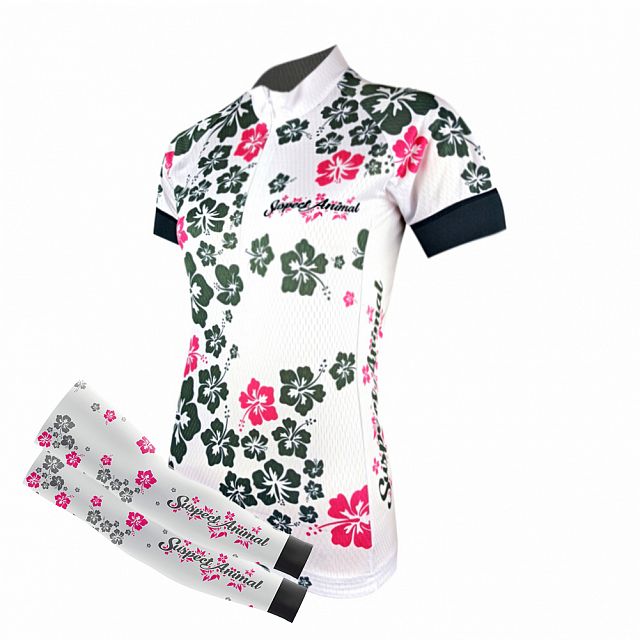 Dámský cyklistický dres Cykloanimal Lena + návleky na ruce