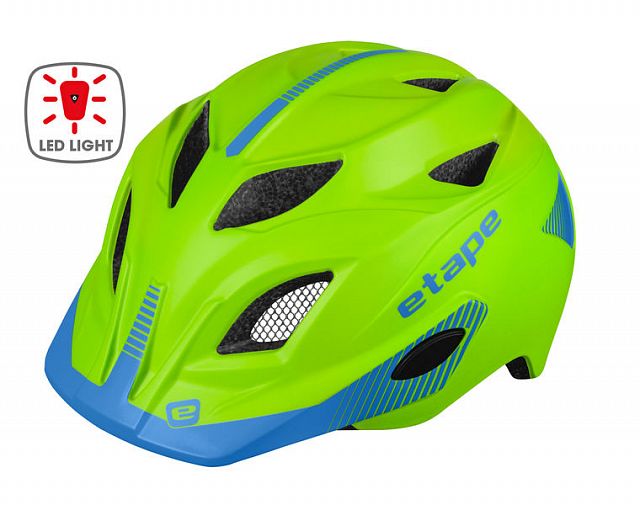 Dětská cyklistická helma Etape Pluto Light zelená