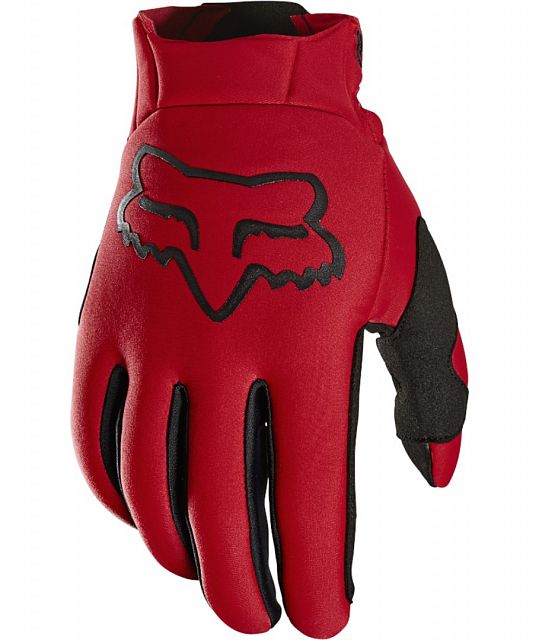 Pánské cyklistické rukavice Fox Legion Thermo Glove Fluorescent Red