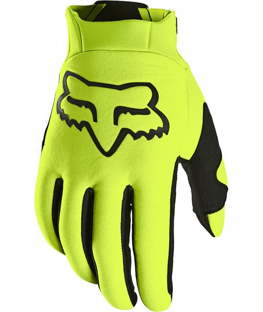 Pánské cyklistické rukavice Fox Legion Thermo Glove Fluorescent Yellow